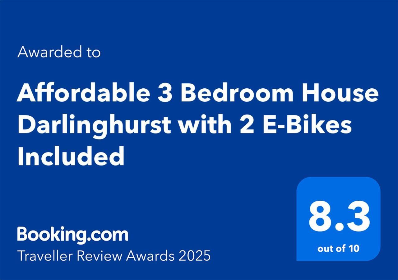 Affordable 3 Bedroom House Darlinghurst With 2 E-Bikes Included Сидни Екстериор снимка